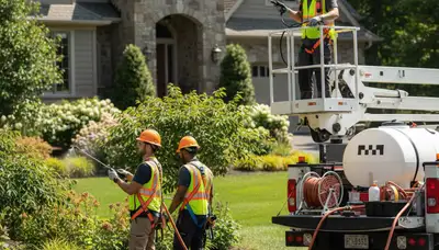 Deer deterrent treatment for trees and shrubs in Lancaster, PA by Arbor Tree Care