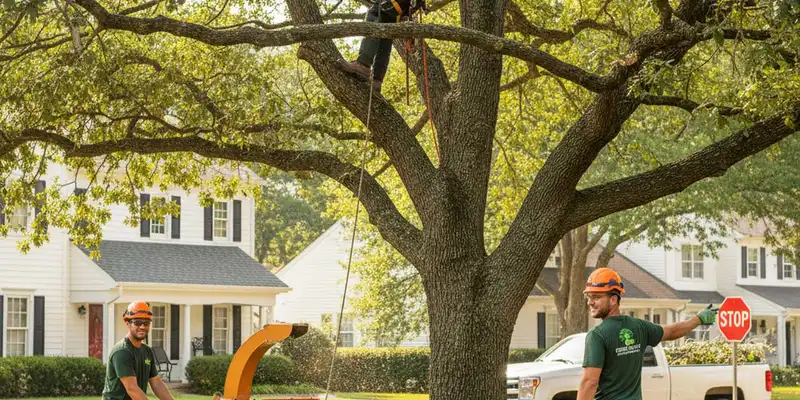 Lancaster, PA tree service team providing safe tree removal and trimming for homeowners