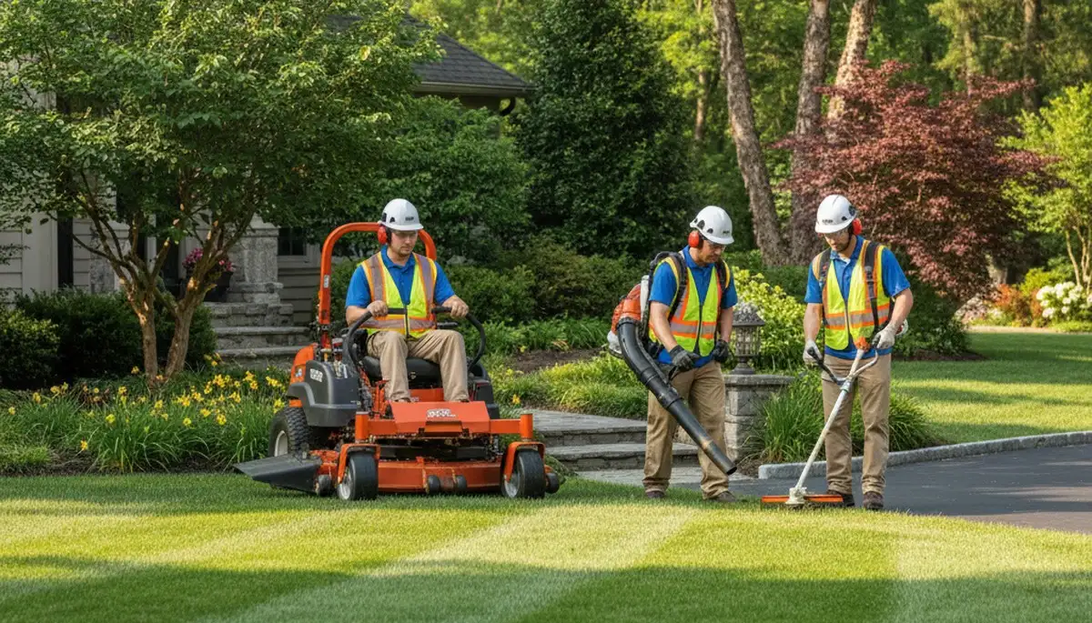 Lancaster, PA arborists providing lawn service and tree care for healthy turf and trees