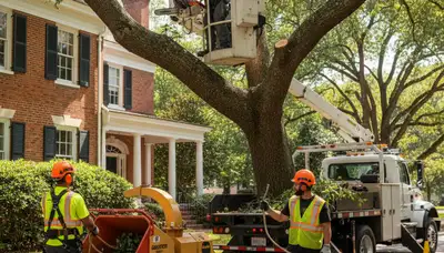 Lancaster, PA tree service team providing professional tree removal and trimming for local properties