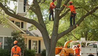 Lancaster, PA arborist trimming tree branches for safer, healthier growth