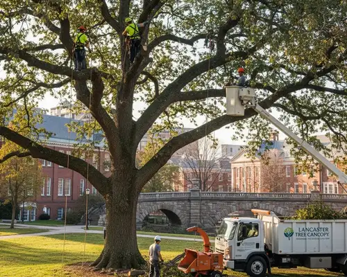 Tree trimming service for Lancaster, PA tree canopy by Tree Removal Lancaster PA