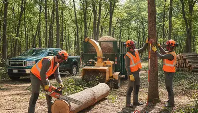 Woodlot management service in Lancaster, PA for healthier, safer wooded acreage maintenance